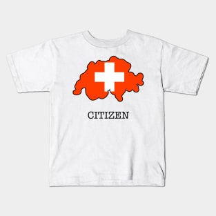 Swiss Citizen Kids T-Shirt